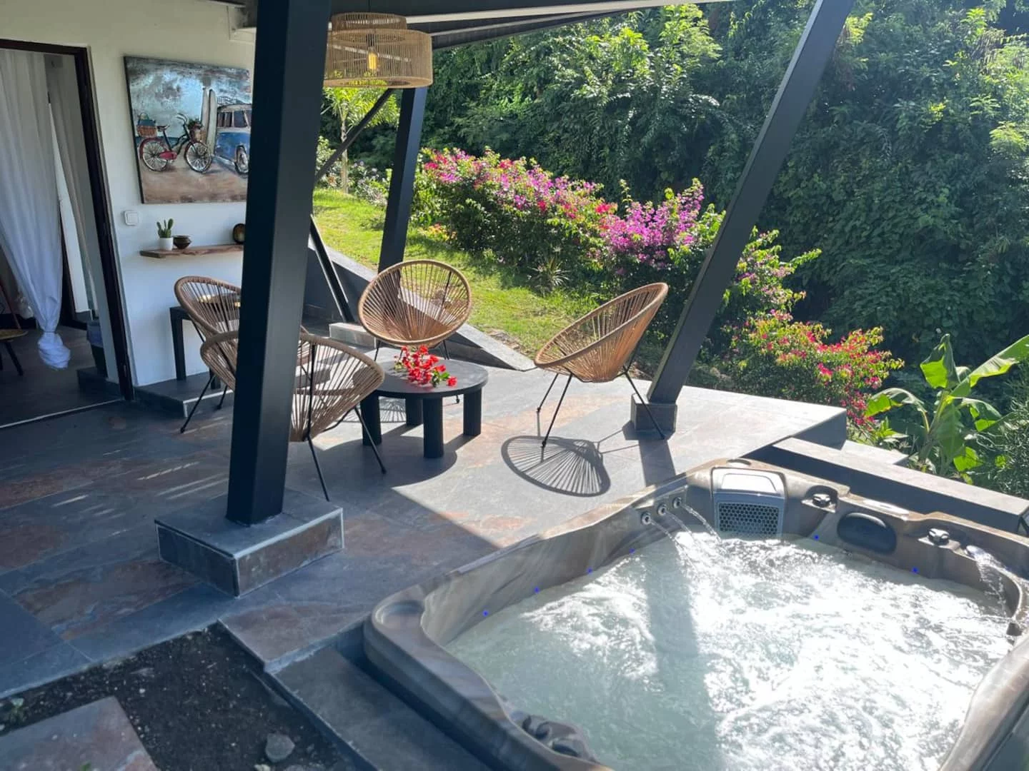 Love and Spa — Un appartement spacieux pour les familles, à deux pas du lagon.